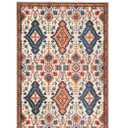 Diamond Drops Rug.Size: 5'3"x7'7"