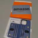 TUCCH Crossbody Case Wallet for iPhone 16 Pro, [Detachable Adjustable Lanyard] PU Leather Magnetic Closure Folio RFID Blocking [6 Card Slots], Protective Phone Cover for iPhone 16 Pro 6.3", Lake Blue