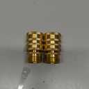 YAMATIC Garden Hose Quick Connect Water Hose Fittings - 3/4" Thread - High Grade Brass Durability and Leak Free Upgrade(2 PACK)