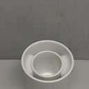 LE TAUCI Utensil Holder, 7.3"+5.4" Ceramic Kitchen Utensil Holder for Countertop, Large Cooking Utensil Crocks for Kitchen Counter Decor, Morden Utensil Organizer for Spatula, Set of 2, White