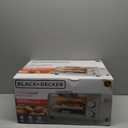 BLACK+DECKER Crisp 'N Bake Air Fry Countertop Convection Toaster Oven, Medium Capacity, 4-Slice, 5-in-1, Fits 9 Pizza, 30-Min Timer, Bake, Broil, Air Fry, Toast, Keep Warm, Stainless Steel