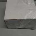 4 Inch Bathroom Exhaust Fan, 130m³/ h Quiet Ventilation Extractor with Check Valve, Wall/ Window Mount Bathroom Exhaust Fan for Kitchen, Garage, Office, Shop, 12W, 34 dB, White