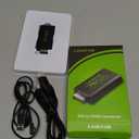 LiNKFOR PS2 to HDMI Converter for Sony PlayStation 2 to HDMI Adapter with 3.5mm Headphone Audio Jack for HDTV Monitor (PS2 to HDMI Converter with 3ft HDMI Cable)