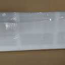 Blulu 6 Pack Fits 24" x 6" Duct Opening, White Air Vent Covers Steel Return Air Grilles for Sidewall Wall Ceiling, Return Vent Cover HVAC Accessories, Outer Dimensions: 25.75"w x 7.75"h