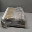 Fultyle Mid Century Modern Nightstand with Charging Station, Modern Bedside Table with Fluted Drawer and Storage Shelf, End Side Tables Living Room for Bedroom, Office (Rustic Brwon)