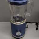 COOK WITH COLOR 300 Watt Blender: Powerful 2-Speed Control with Pulse, 4-Tip Stainless Steel Blades, 25oz (750ml) Jar, and Skid-Resistant Feet, Navy