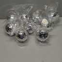 Disco Ball Cups with Lids&Straws  9Pcs 20oz Reusable Tumblers with Tags  St. Patrick's Day, Retro Party Cups for Bachelorette, Birthday, Cocktail&Theme Events - Silver