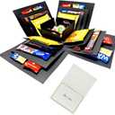 Hryan 5 Layer Gift Box, Multi Layered Explosion Photo DIY Box, Creative Surprise Picture Gift for Important Days and Holidays. (BLACK)
