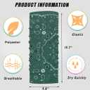 Neck Gaiter Mask Face Scarf Bandana Tube Cover Headwear Balaclava Headband Headwrap for Men and Women (9-green)