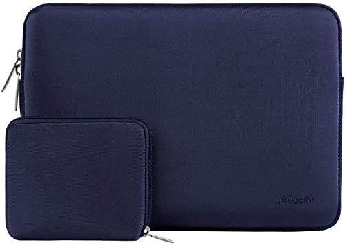 MOSISO Laptop Case 16 inch, 15-15.6 inch Laptop Sleeve Bag Compatible with MacBook Pro 16 inch, HP, Acer, Dell, Lenovo, ASUS Notebook, Neoprene Computer Sleeve Bag with Small Case, Navy Blue