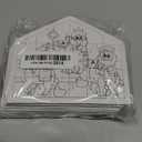 Cinrobiye 24 Pcs Christmas Nativity Coloring Puzzle CraftDIY Jesus Religious Paper Crafts Make a Nativity Scene Sticker for Christian Holy Night Sunday School Church Classroom Holiday Art Project