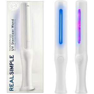 REAL SIMPLE RS UV Light SANITIZER Wand Portable - White
