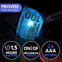 UV Light, 365nm UV Flashlight, Ultraviolet Penlight, Dental Curing Light for Teeth, Blacklight for Pet Urine Detection, Scorpion and Bed Bug (T10)