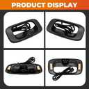 1916102 Tailgate Handle Backup Camera Compatible with 1999-2006 Silverado/Sierra 1500 2500 3500 HD Pickups Reversing Rear View Park Assist Camera W/12V Power Cable 15046512 15228539