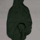 Dog Sweater for Small Medium Large Dogs - Warm Winter Turtleneck Knit Dog Sweaters Soft Pet Cat Clothes Christmas Coat Indoor Outdoor Use for Puppy Kitten Male Female Girl Boy Pets (Wood Green)