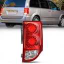 Nilight Taillight Assembly Compatible with 2011 2012 2013 2014 2015 2016 2017 2018 2019 2020 Dodge Grand Caravan Rear Lamp Replacement OE Style Passenger Side