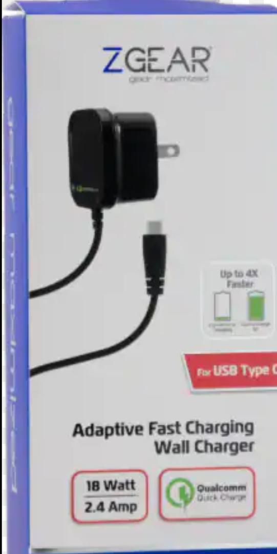 ZGEAR Adaptive Fast Charge Wall Charger