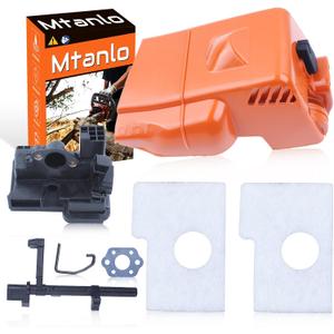 Top Cylinder Cover Shroud Tune up For Stihl 017 018 MS170 MS180 Chainsaw Part, Top Engine Cover Shroud, Air Filter Housing, Air Filter, Choke Rod, Carb Gasket, Switch Shaft
