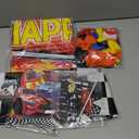 Race Car Party Decorations, Race Car Birthday Party Decorations Includes Banner, Backdrop, Balloons, Hanging Swirls and Honeycomb Centerpieces for Boys Adults