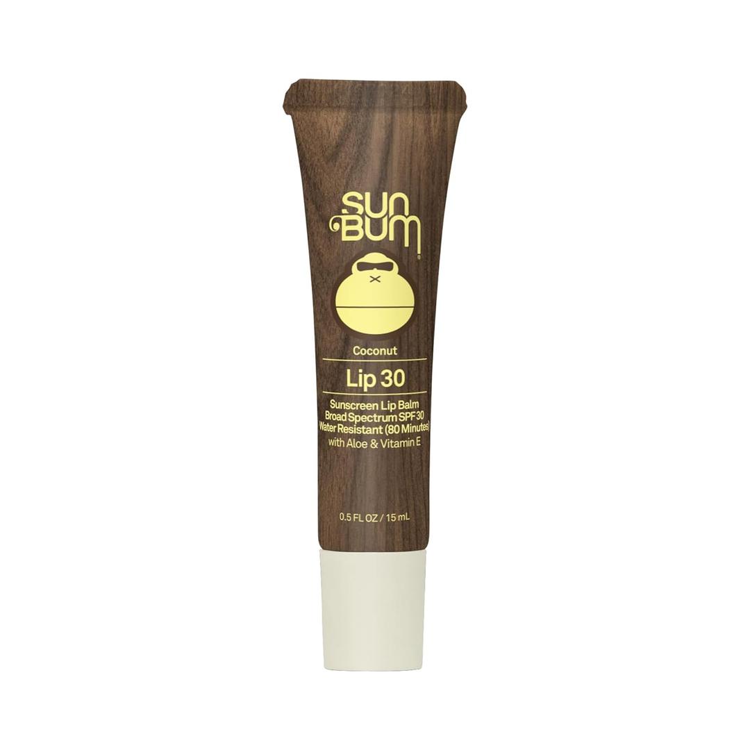 Sun Bum SPF 30 Sunscreen Coconut Lip Balm Sunscreen - Broad Spectrum Moisturizing with Aloe & Vitamin E - Hawaii 104 Act Compliant (Made Without Octinoxate & Oxybenzone) - 0.5 oz Sun Bum SPF 30 Sunscreen Coconut Lip Balm Sunscreen - Broad Spectrum Moisturizing with Aloe & Vitamin E - Hawaii 104 Act Compliant (Made Without Octinoxate & Oxybenzone) - 0.5 oz