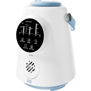 Everlasting Comfort 2.5L Top Fill Humidifier  Upgraded Easy to Clean 20HR Runtime Cool Mist Air Moisturizer for Bedroom, Home, Nursery & Large Room, Whisper-Quiet Soothing Hydration for Baby & Kids (Slate Blue)