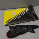 Compatible Kawasaki Ninja 400 Motorcycle Tank Pad Kit Side Knee Guard Sticker Fuel Tank Protector (Black)