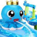 Palksky Water Table Pump for Step2 - Toddler/Kids Water Table Toy Upgrade Rechargeable Battery Powered 5 Hours Outdoor Water Pump, Summer Toys Accessories-Lake Blue