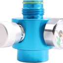 New Paintball Inner Thread,CO2 Cylinder Tank,On/Off Valve with 1500Psi Gauge,G1/2-14