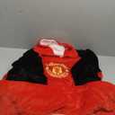 Manchester United Oversized Wearable Fleece Blanket, Super Warm and Cosy Premium Sherpa Lined, Manchester United Design, M