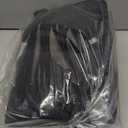 TOPDesign Puffer Tote Bag for Women, Lightweight Puffy Handbag with Compartments, Quilted Shoulder Bag for Work, Travel, Gym (Large, Black)