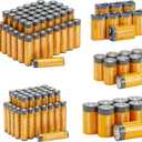Amazon Basics 108 Count Alkaline Battery Super Value Pack - 48 AA + 36 AAA + 8 C + 8 D + 8 9Volt