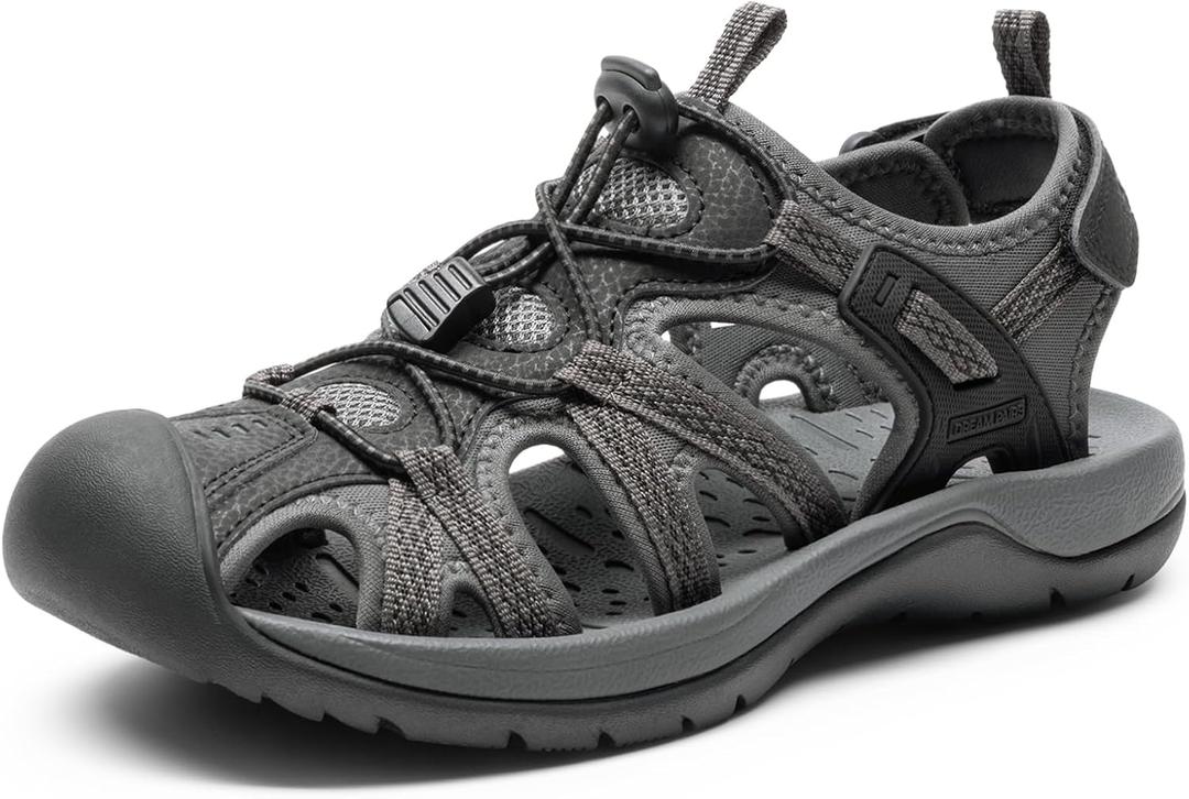 DREAM PAIRS Women's Hiking Sandals Adventurous Summer Sports Shoes Outdoor Size 8