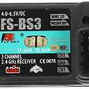 Flysky FS-BS3 FS-BS4 FS-BS6 Receiver with Gyro Stabilization System for Flysky FS-IT4S / FS-GT5 Remote Control Accessory (FS-BS3)