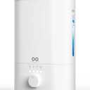 Everlasting Comfort 6L Humidifiers for Bedroom, Quiet 50HR Runtime No-Filter Supersized Cool Mist Humidifier Large Room for Whole House, Plants, Baby Nursery, Allergies, Dry Skin, Congestion, Indoor (White (Matte))