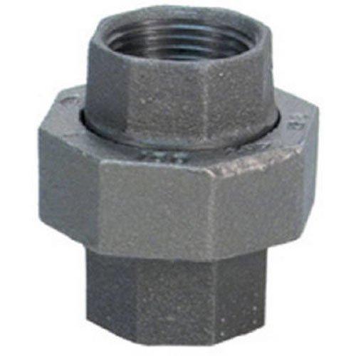 Anvil International 8700162855, Malleable Iron Pipe Fitting, Union, 1/4" NPT Female, Black Finish (0.25 Inch)