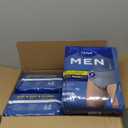 Tena Protective Incontinence Underwear for Men, Maximum, Large, Grey, 80 Count (Waist Size 34in-44in)