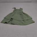 Toddler Girl Dress Kids Strap Dresses for Girls Summer Outfits Smocked Back Casual Beach Sundress (2-3T, Green)