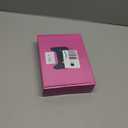 Esmee Long Straight Ash Blonde Wig for Women with Curtain Bangs Natural Synthetic Hair Wigs for Daily Party Use