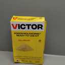 Victor Poison Moleworms - M6009 - 10 Worms, 5 Tunnel Locator Flags - Kills Moles Outdoors
