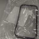 FNTCASE for iPhone 12 Phone Case: for iPhone 12 Pro Phone Case Military Grade Drop Proof Rugged Protective Cover with Kickstand | Matte Textured Shockproof TPU Hybrid Bumper Cases 6.1 inch - Black