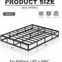 UOMEUR Box Spring for Queen, 7 inch Queen Box Spring Only, Strong Metal Frame Mattress Foundation, No Noise, Easy Assembly