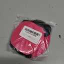 Upgraded Dog Ear Muffs for Noise Protection & Bath, No Shake EarWrap for Hematoma Prevention, Drying & Anxiety Relief, Elastic Waterproof Dog Ear Protector with Soundproof Sponge (Pink, Medium)