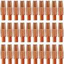Mig Welding Contact Tips 186406 .035" for Miller Welder Gun Spoolmate 100, 200, 3035, 185 and Hobart Spoolgun DP-3035, SpoolRunner 100,Handler 125, 125 Ez, 130, 140, 190, 210MVP etc
