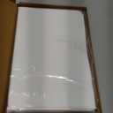 Amazon Basics Hypoallergenic Protector Cover Pillowcases - 21 x 55 Inches, Body Size, White, Pillows Not Included