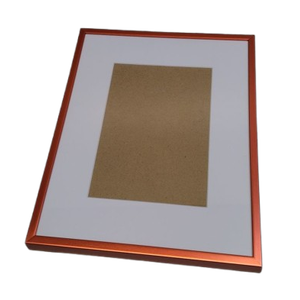 Heavy-Duty Zinc Alloy Photo Frames with Acid Free Mat for Wave Design Silver Picture Frame for Desktop and Wall Hanging 8x10
