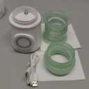 Momcozy Portable Bottle Warmer for Travel, Double Leak-Proof Travel Bottle Warmer with Fast Heating, Safety Material Baby Bottle Warmer for Dr. Brown, Philips Avent, Medela, Tommee Tippee, Comotomo