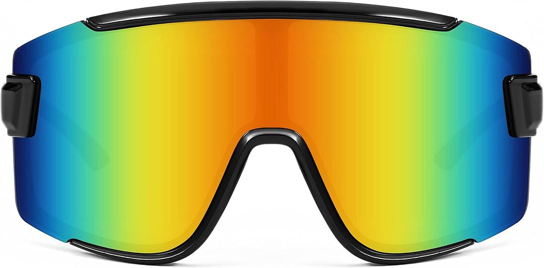 FEISEDY Cycling Glasses Men Women Sport Sunglasses 80s ski Goggles Driving Fishing Biking Sunglasses UV Protection B2944