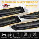 Window Visors Shade Sun Rain Guards FIT 20142020 Nissan Rogue 4PCS Tape-On Side Window Deflectors Smoked Acrylic Replace OE# 94827