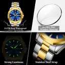 Poedagar Luxury Casual Men Wristwatch Waterproof Luminous Week Date Man Watch Stainless Steel Fashion Sport Quartz Men's Watches