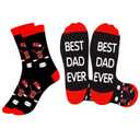 Liomxase Hockey Dad Gifts - Christmas Gifts for Dad,Dads Birthday Valentines Day Father's Fathers Day Retirement Retired Gift from Daughter Son,Stocking Stuffers for Men,Worm Cosy Socks Dads Presents